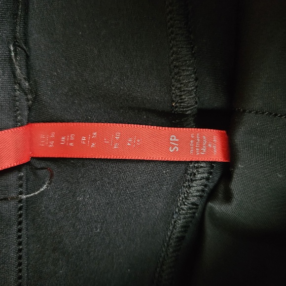 Spanx The Perfect Pant Ankle Pull-On Pants Womens Small‎ Black - Picture 6 of 10
